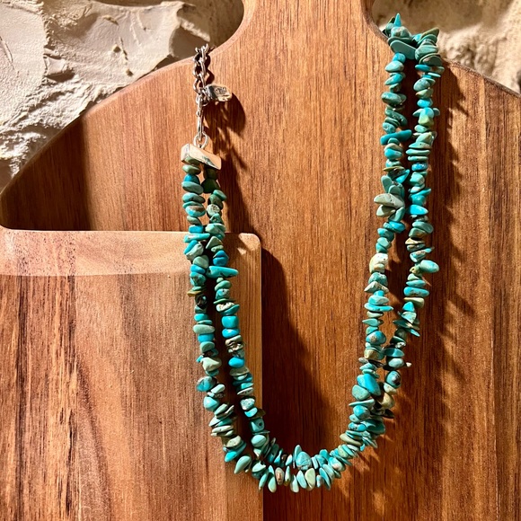 Ralph Lauren Chipped Turquoise Choker - Picture 2 of 7